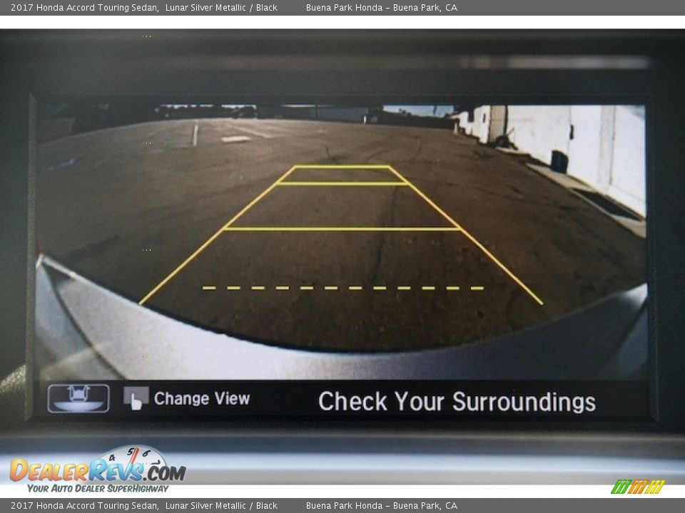 2017 Honda Accord Touring Sedan Lunar Silver Metallic / Black Photo #6