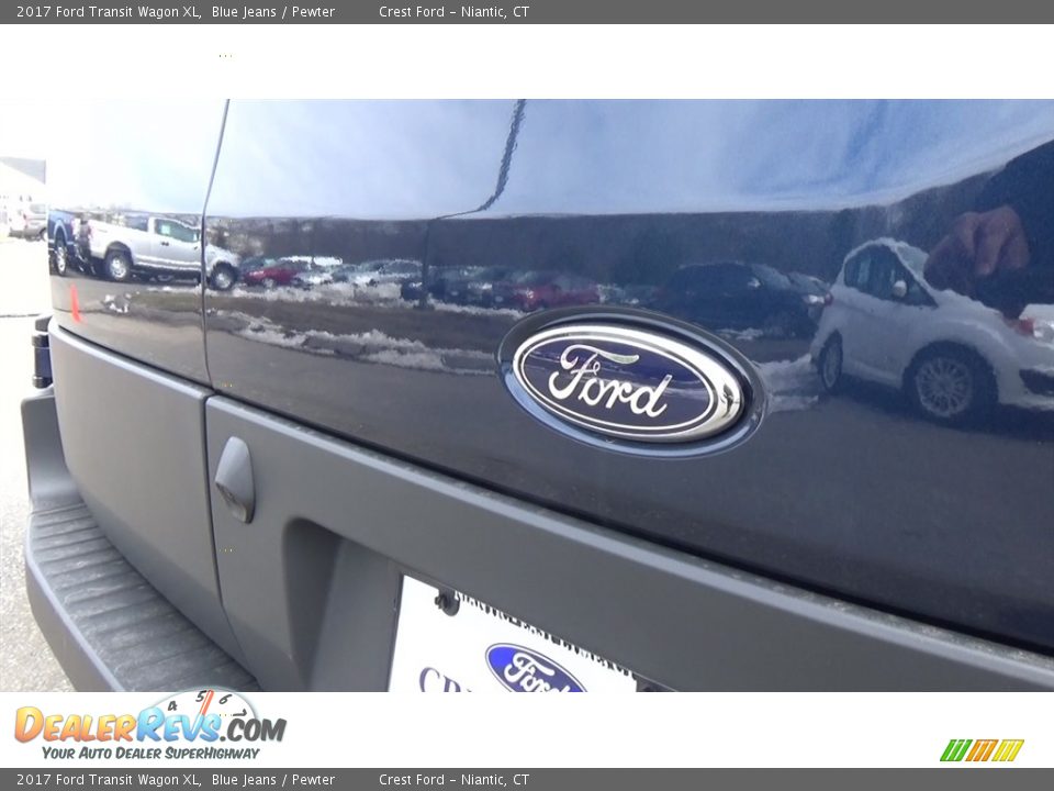 2017 Ford Transit Wagon XL Blue Jeans / Pewter Photo #9