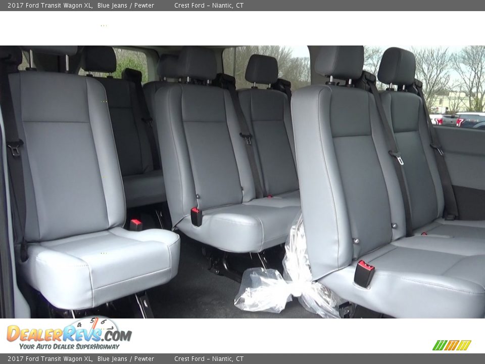 Rear Seat of 2017 Ford Transit Wagon XL Photo #19