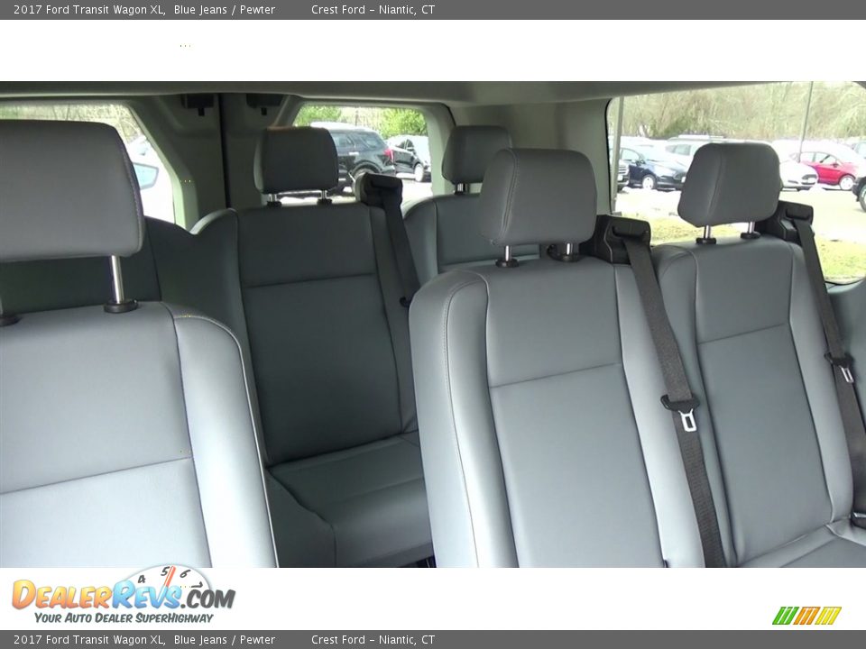 2017 Ford Transit Wagon XL Blue Jeans / Pewter Photo #20