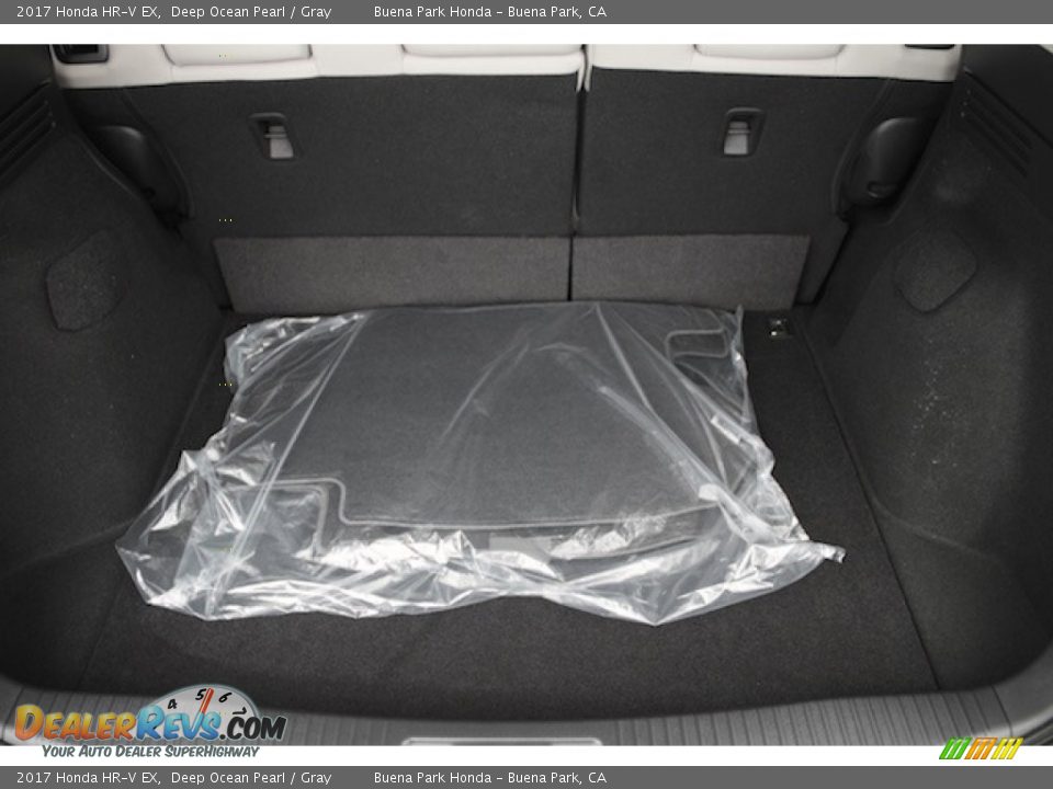 2017 Honda HR-V EX Deep Ocean Pearl / Gray Photo #16