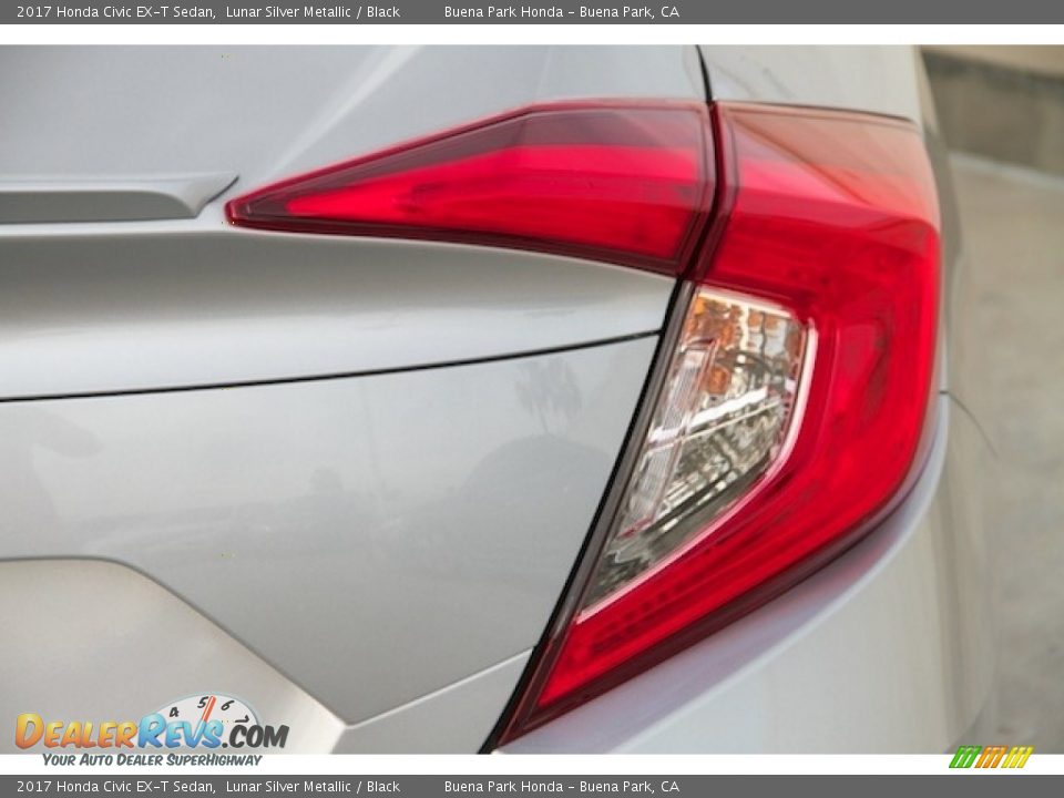 2017 Honda Civic EX-T Sedan Lunar Silver Metallic / Black Photo #4