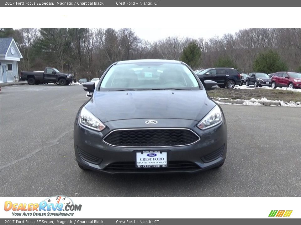 2017 Ford Focus SE Sedan Magnetic / Charcoal Black Photo #2