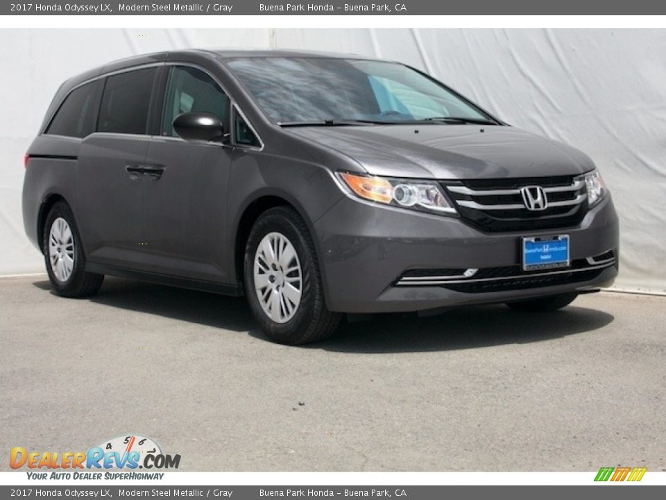2017 Honda Odyssey LX Modern Steel Metallic / Gray Photo #1
