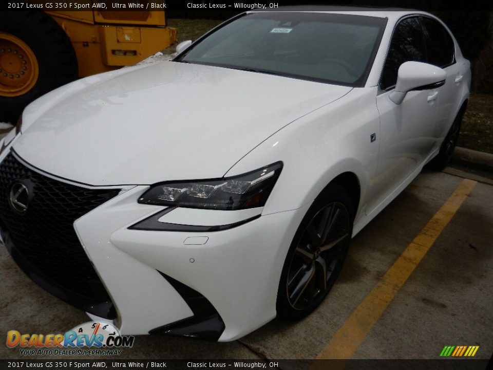 2017 Lexus GS 350 F Sport AWD Ultra White / Black Photo #1