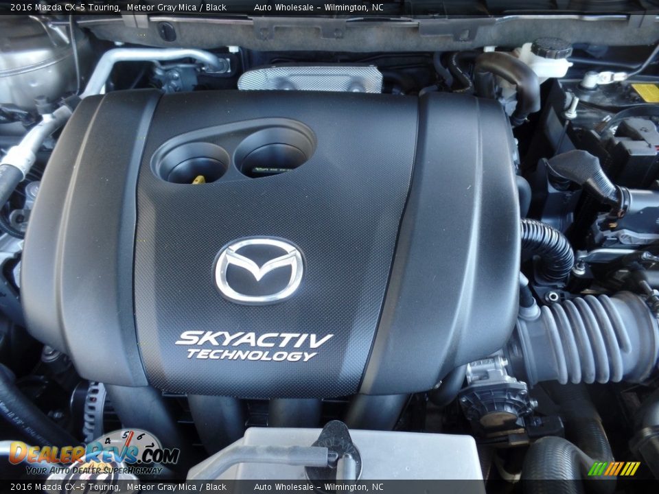 2016 Mazda CX-5 Touring Meteor Gray Mica / Black Photo #6