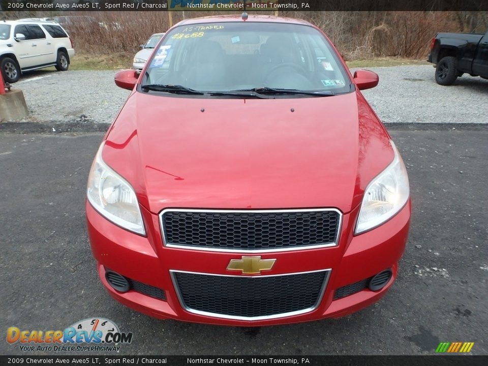 2009 Chevrolet Aveo Aveo5 LT Sport Red / Charcoal Photo #6