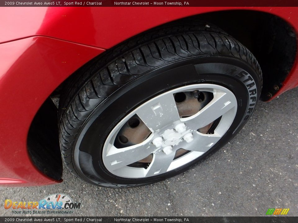 2009 Chevrolet Aveo Aveo5 LT Sport Red / Charcoal Photo #7