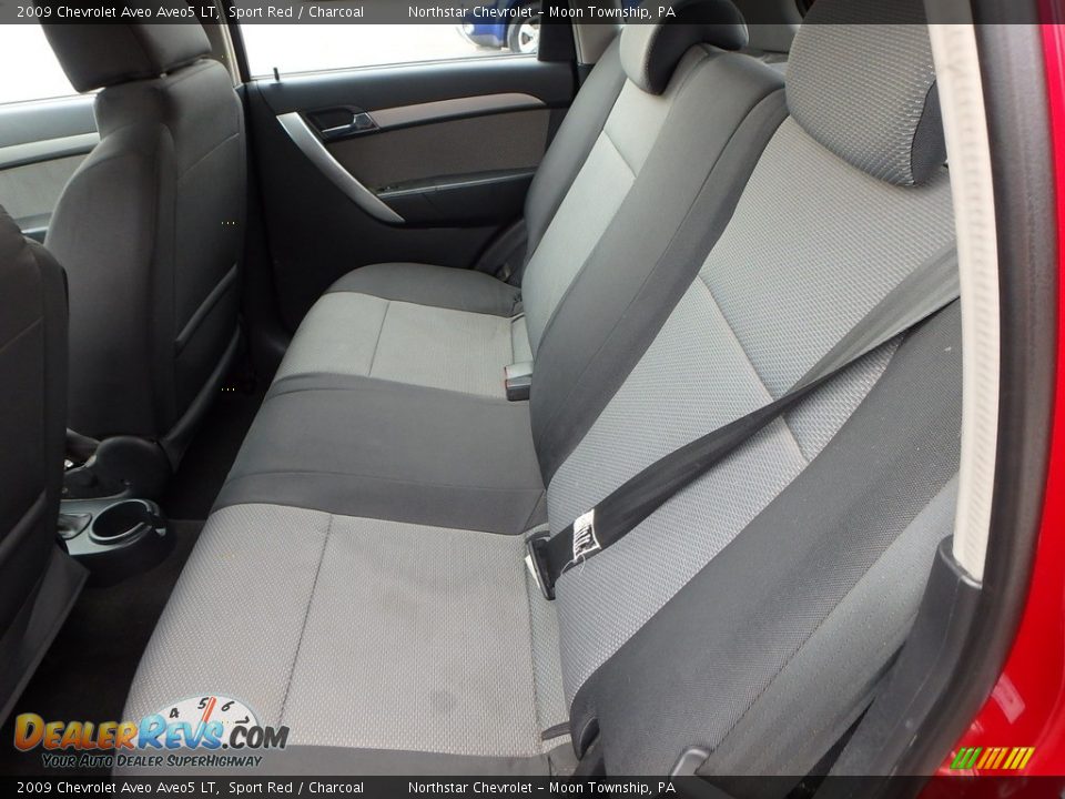 2009 Chevrolet Aveo Aveo5 LT Sport Red / Charcoal Photo #9