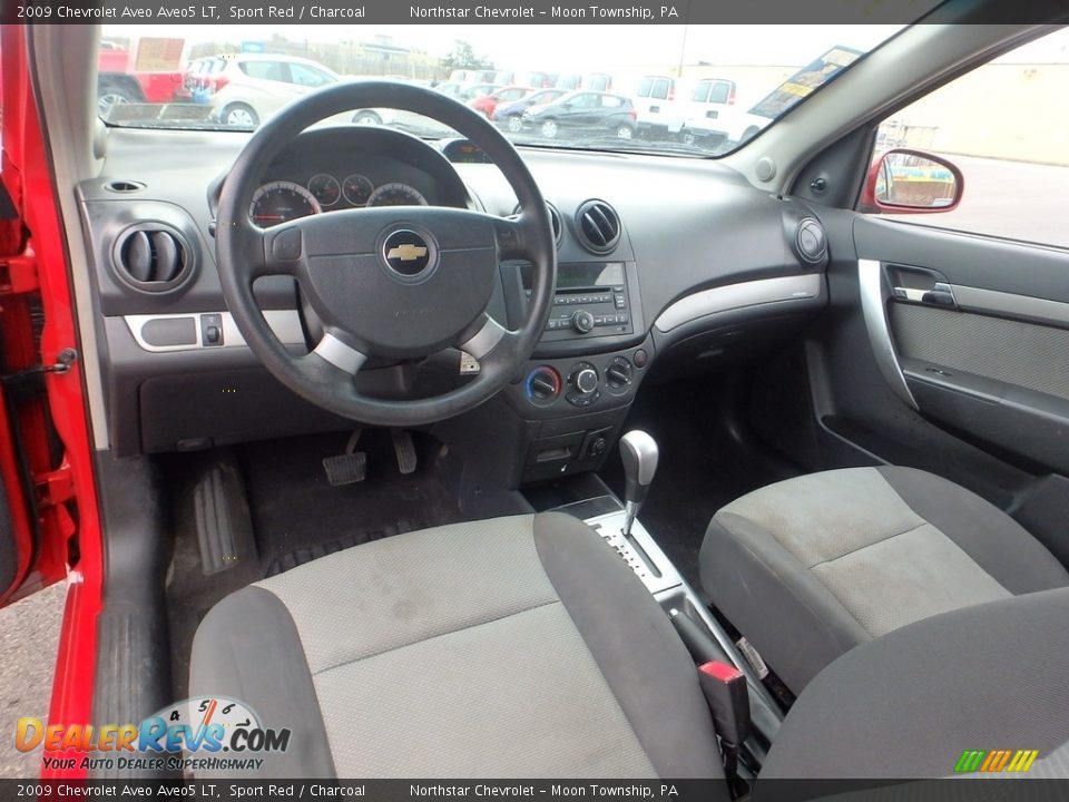 2009 Chevrolet Aveo Aveo5 LT Sport Red / Charcoal Photo #10