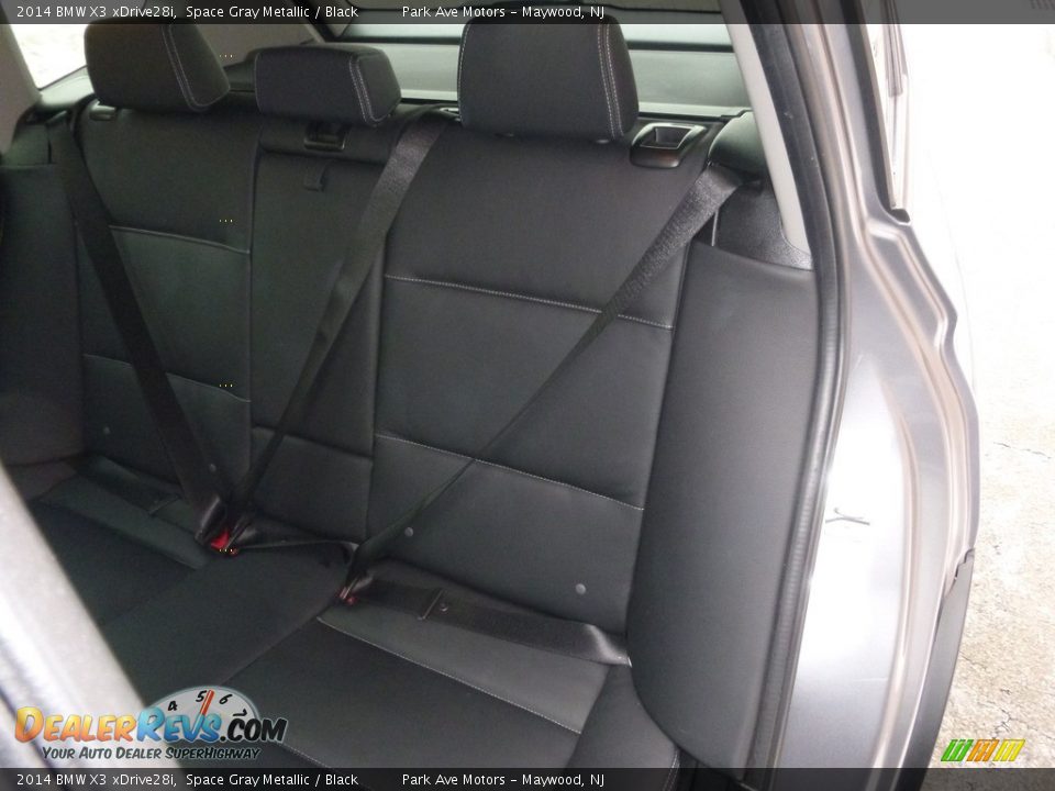 2014 BMW X3 xDrive28i Space Gray Metallic / Black Photo #15