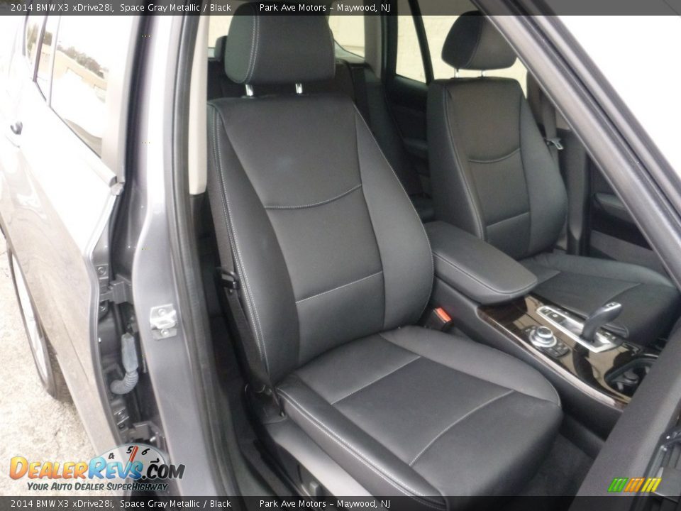 2014 BMW X3 xDrive28i Space Gray Metallic / Black Photo #19