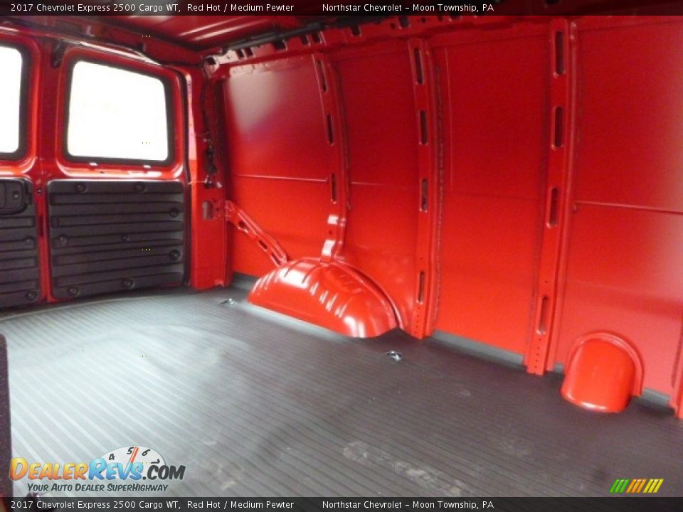2017 Chevrolet Express 2500 Cargo WT Red Hot / Medium Pewter Photo #11
