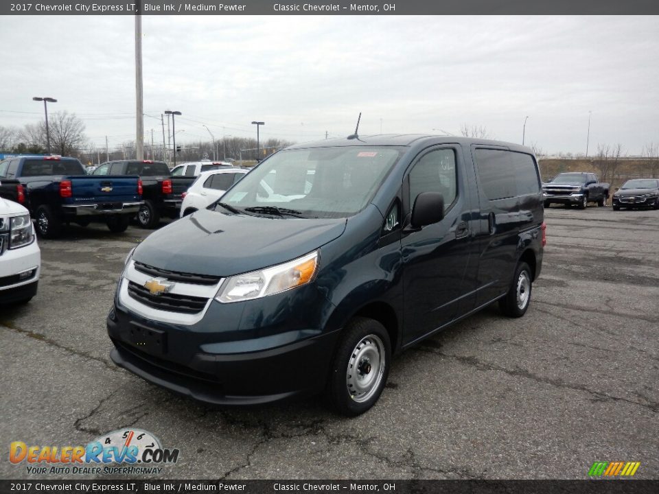 2017 Chevrolet City Express LT Blue Ink / Medium Pewter Photo #1