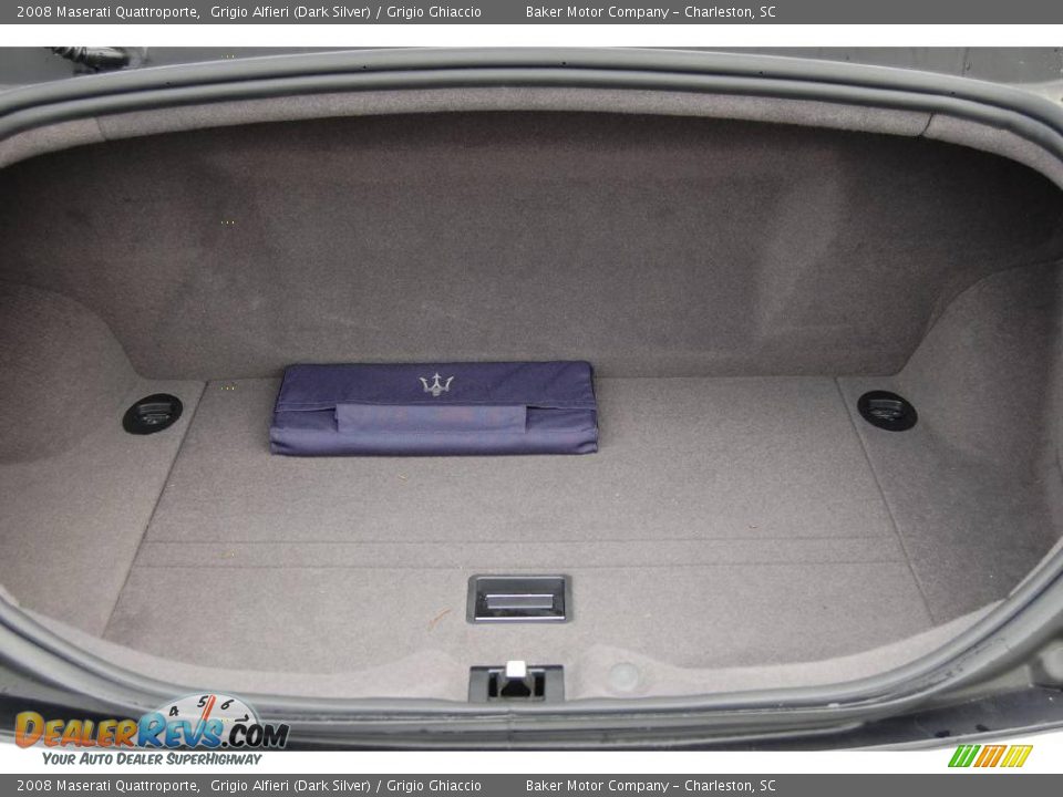 2008 Maserati Quattroporte Grigio Alfieri (Dark Silver) / Grigio Ghiaccio Photo #11