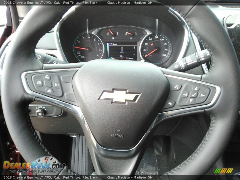 2018 Chevrolet Equinox LT AWD Steering Wheel Photo #14