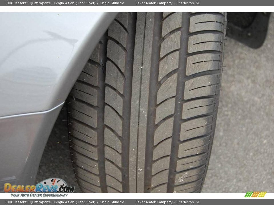 2008 Maserati Quattroporte Grigio Alfieri (Dark Silver) / Grigio Ghiaccio Photo #21