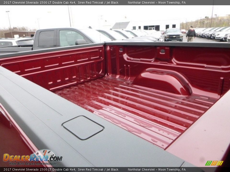 2017 Chevrolet Silverado 1500 LT Double Cab 4x4 Siren Red Tintcoat / Jet Black Photo #10