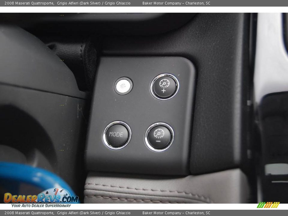 2008 Maserati Quattroporte Grigio Alfieri (Dark Silver) / Grigio Ghiaccio Photo #24