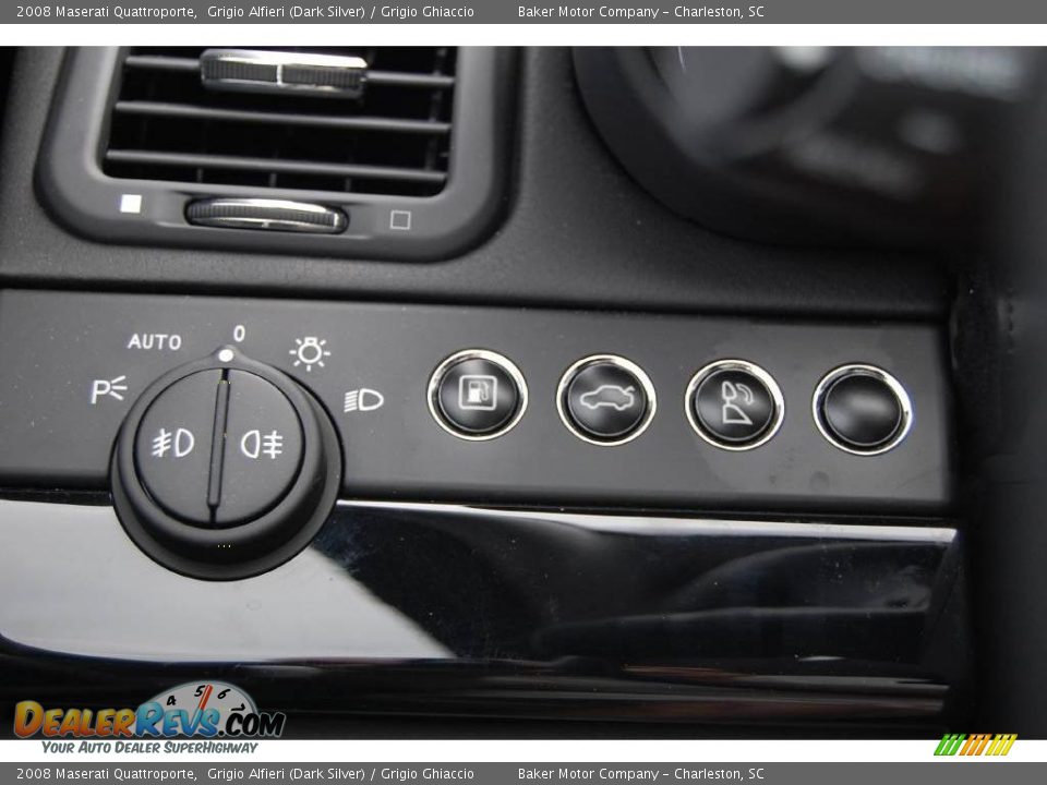2008 Maserati Quattroporte Grigio Alfieri (Dark Silver) / Grigio Ghiaccio Photo #25