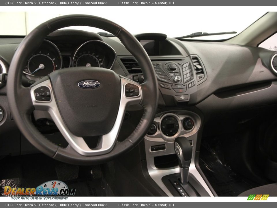2014 Ford Fiesta SE Hatchback Blue Candy / Charcoal Black Photo #6