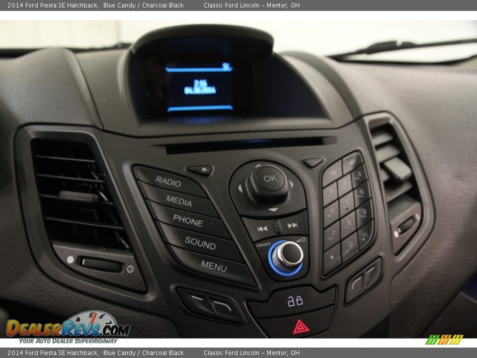 2014 Ford Fiesta SE Hatchback Blue Candy / Charcoal Black Photo #9
