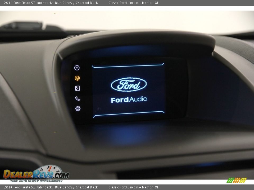 2014 Ford Fiesta SE Hatchback Blue Candy / Charcoal Black Photo #10