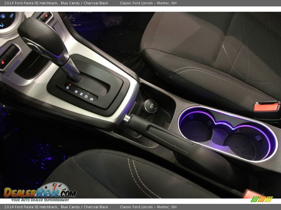 2014 Ford Fiesta SE Hatchback Blue Candy / Charcoal Black Photo #13