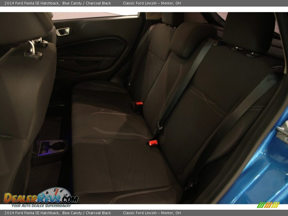 2014 Ford Fiesta SE Hatchback Blue Candy / Charcoal Black Photo #16