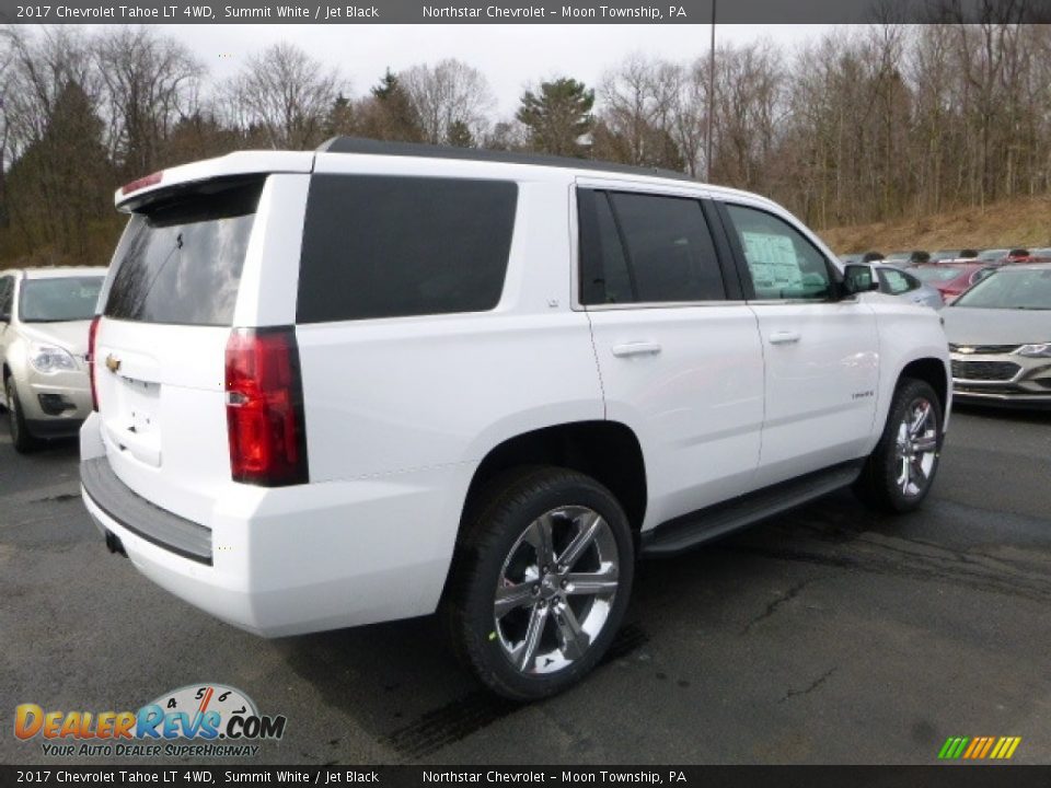 2017 Chevrolet Tahoe LT 4WD Summit White / Jet Black Photo #5