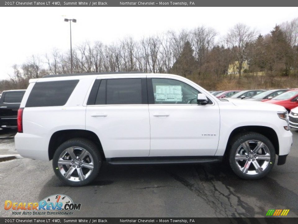2017 Chevrolet Tahoe LT 4WD Summit White / Jet Black Photo #6