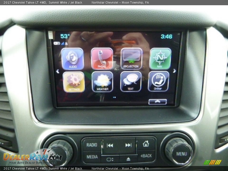 2017 Chevrolet Tahoe LT 4WD Summit White / Jet Black Photo #18