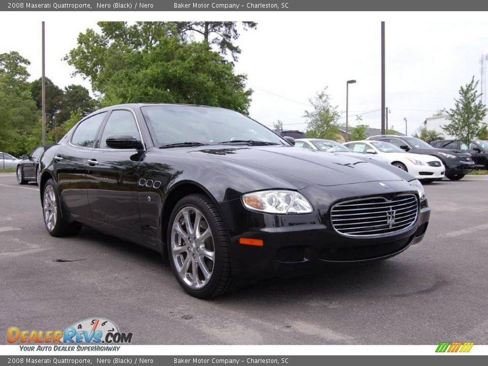 2008 Maserati Quattroporte Nero (Black) / Nero Photo #1