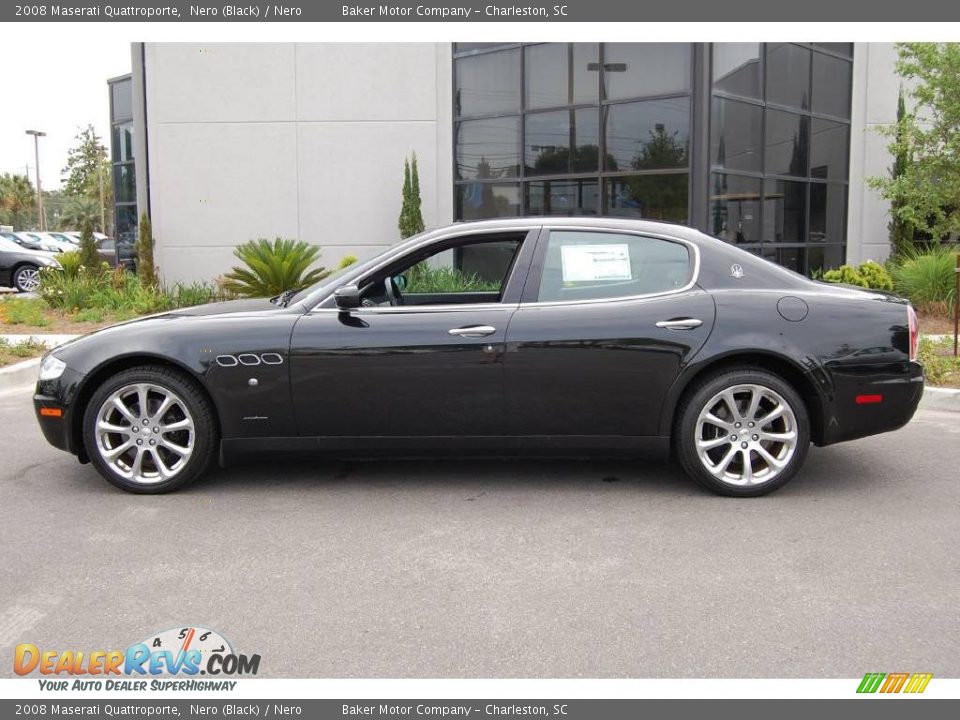 2008 Maserati Quattroporte Nero (Black) / Nero Photo #2
