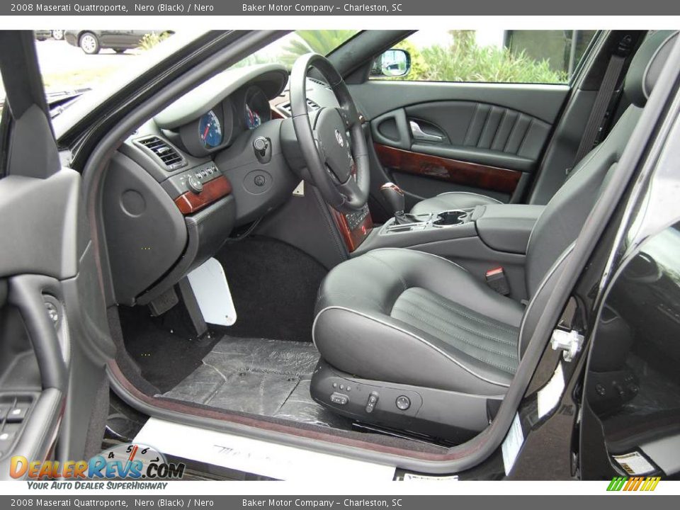 2008 Maserati Quattroporte Nero (Black) / Nero Photo #6