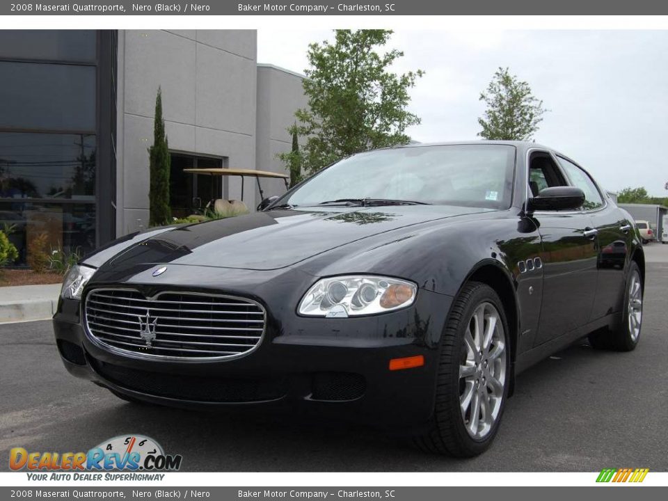 2008 Maserati Quattroporte Nero (Black) / Nero Photo #14