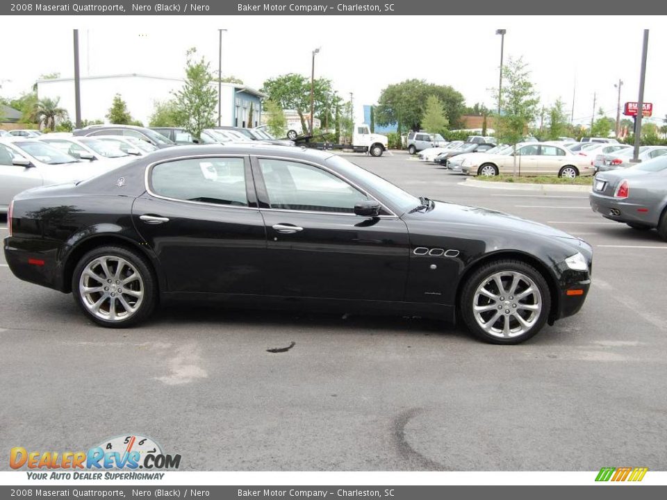 2008 Maserati Quattroporte Nero (Black) / Nero Photo #16
