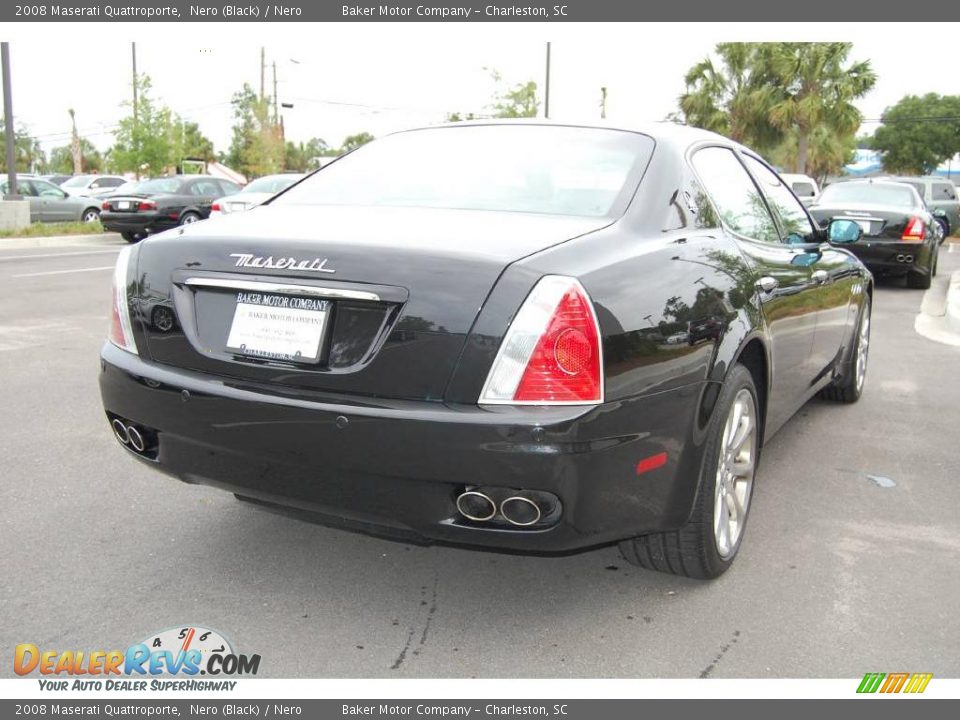 2008 Maserati Quattroporte Nero (Black) / Nero Photo #17