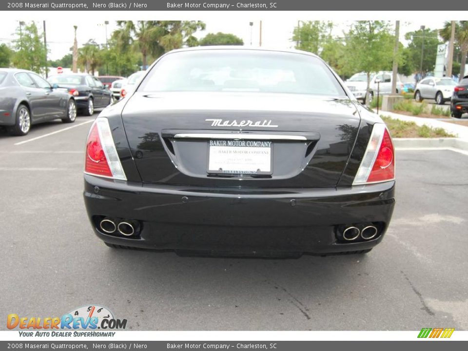 2008 Maserati Quattroporte Nero (Black) / Nero Photo #18