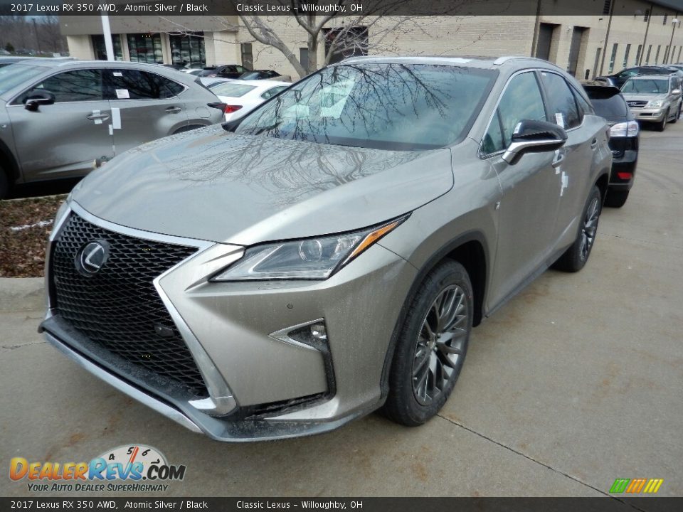 2017 Lexus RX 350 AWD Atomic Silver / Black Photo #1
