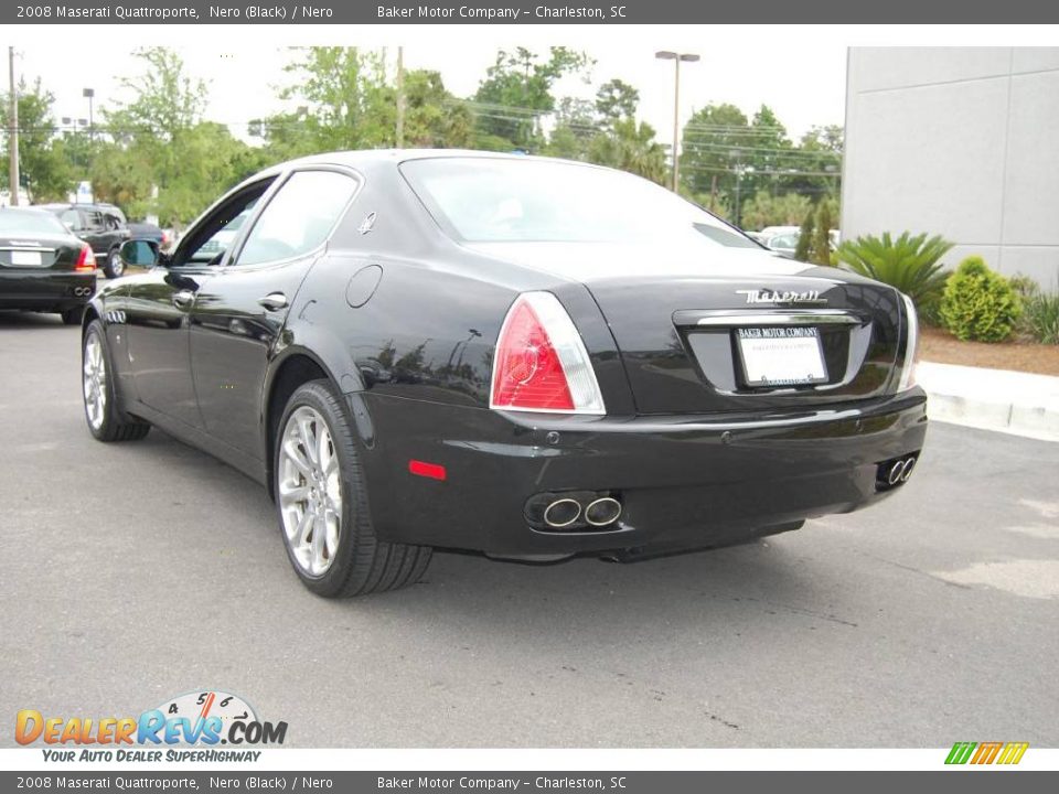 2008 Maserati Quattroporte Nero (Black) / Nero Photo #19