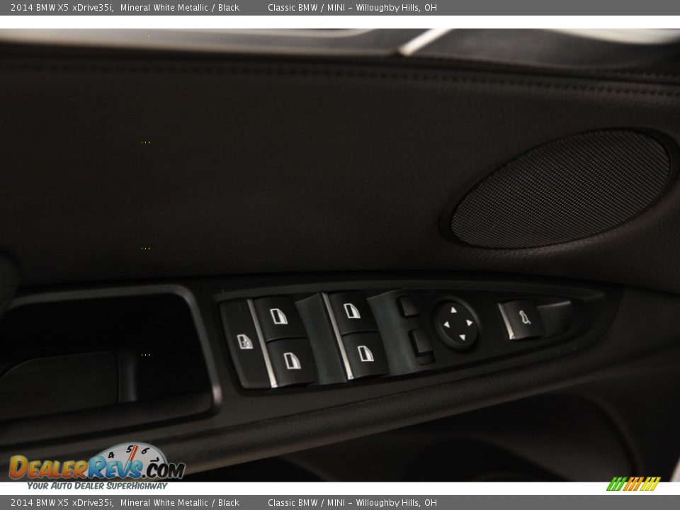 2014 BMW X5 xDrive35i Mineral White Metallic / Black Photo #5