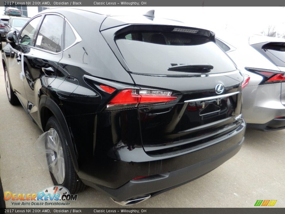 2017 Lexus NX 200t AWD Obsidian / Black Photo #3