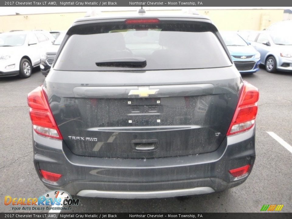 2017 Chevrolet Trax LT AWD Nightfall Gray Metallic / Jet Black Photo #4