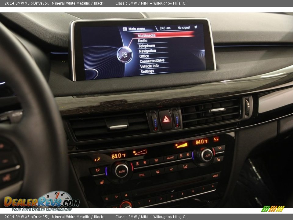 2014 BMW X5 xDrive35i Mineral White Metallic / Black Photo #11