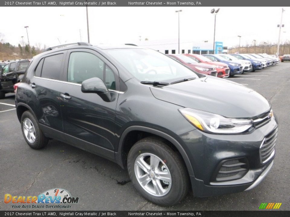 2017 Chevrolet Trax LT AWD Nightfall Gray Metallic / Jet Black Photo #7