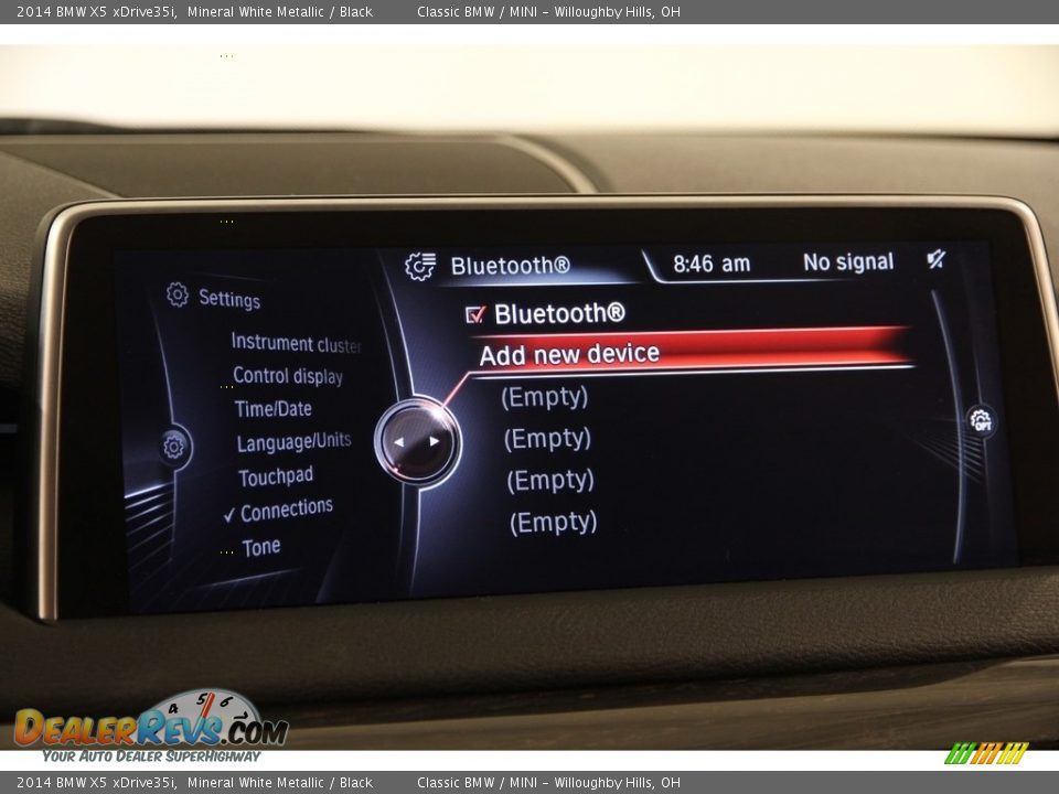 2014 BMW X5 xDrive35i Mineral White Metallic / Black Photo #13