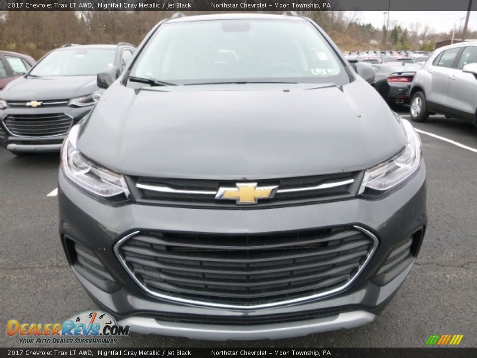 2017 Chevrolet Trax LT AWD Nightfall Gray Metallic / Jet Black Photo #8