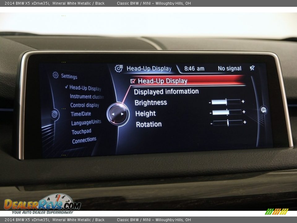 2014 BMW X5 xDrive35i Mineral White Metallic / Black Photo #14