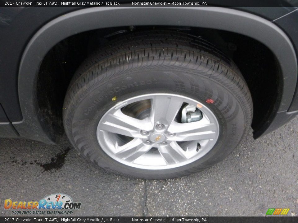 2017 Chevrolet Trax LT AWD Nightfall Gray Metallic / Jet Black Photo #9